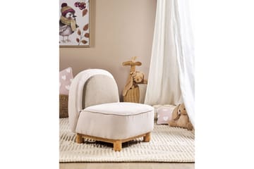 Barnstol Faborg Beige/ljust trä - Beige/ljust trä - Möbler - Barnmöbler - Barnstol - Barnf�åtölj