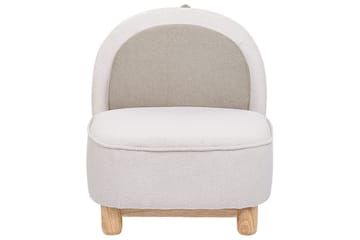 Barnstol Faborg Beige/ljust trä - Beige/ljust trä - Möbler - Barnmöbler - Barnstol - Barnfåtölj