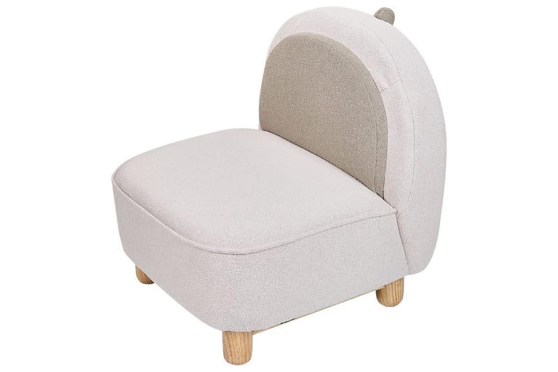 Barnstol Faborg Beige/ljust trä - Beige/ljust trä - Möbler - Barnmöbler - Barnstol - Barnfåtölj