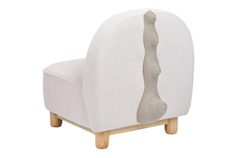 Barnstol Faborg Beige/ljust trä - Beige/ljust trä - Möbler - Barnmöbler - Barnstol - Barnfåtölj