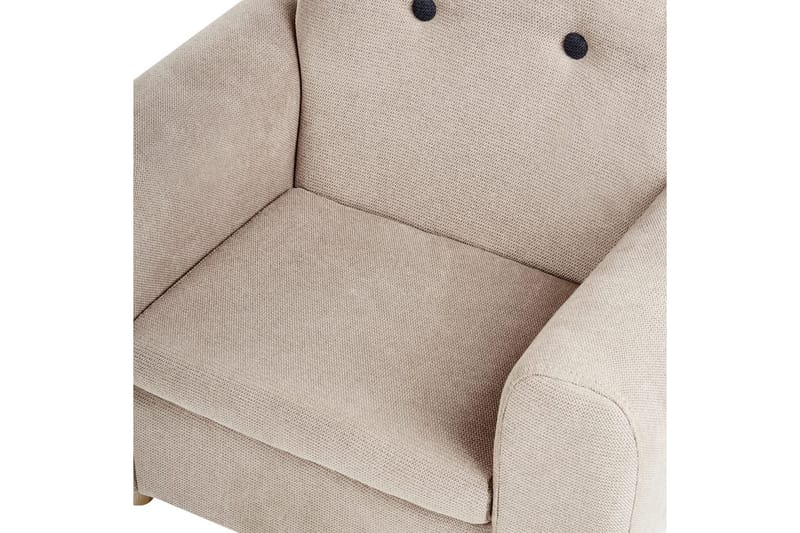 Barnstol Maribo Taupe/ljust trä - Taupe/ljust trä - Möbler - Barnmöbler - Barnstol - Skrivbordsstol barn