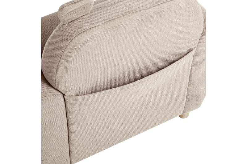 Barnstol Maribo Taupe/ljust trä - Taupe/ljust trä - Möbler - Barnmöbler - Barnstol - Skrivbordsstol barn