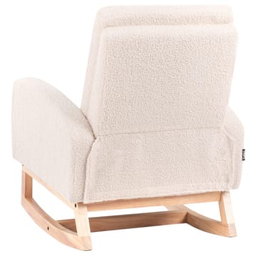 Gungfåtölj Norby - Beige, ljust trä - Möbler - Barnmöbler - Barnstol - Gungstol barn