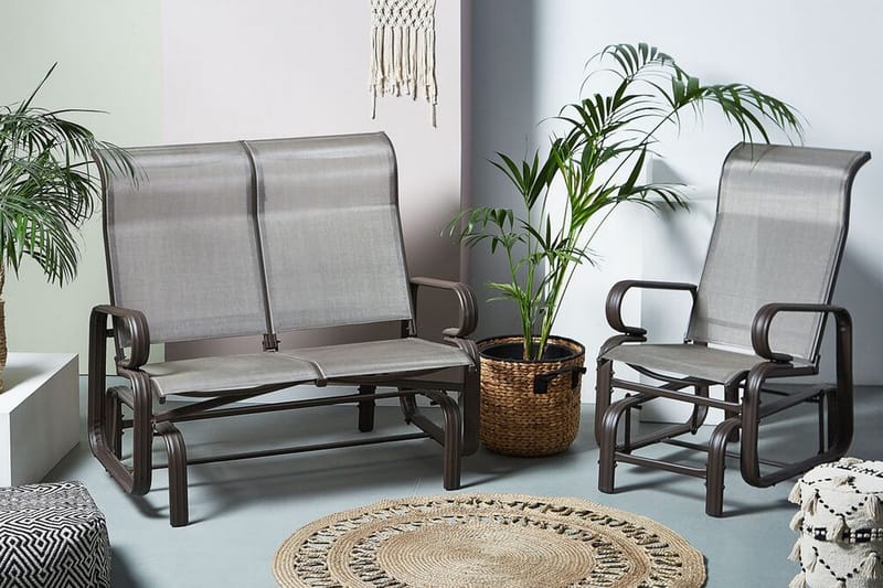 Chapau Gungbänk - Brun - Utemöbler & utemiljö - Utesoffa - Trädgårdsbänk & utebänk