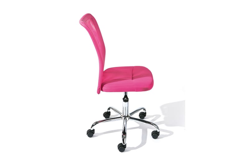 Kontorsstol Viar Barn Konstläder - Rosa - Möbler - Barnmöbler - Barnstol - Skrivbordsstol barn