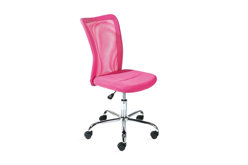 Kontorsstol Viar Barn Konstläder - Rosa - Möbler - Barnmöbler - Barnstol - Skrivbordsstol barn