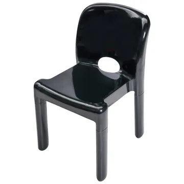 Trädgårdsstol Betim 4-pack - Svart - Utemöbler & utemiljö - Balkong & altan - Balkongmöbler - Balkongstol