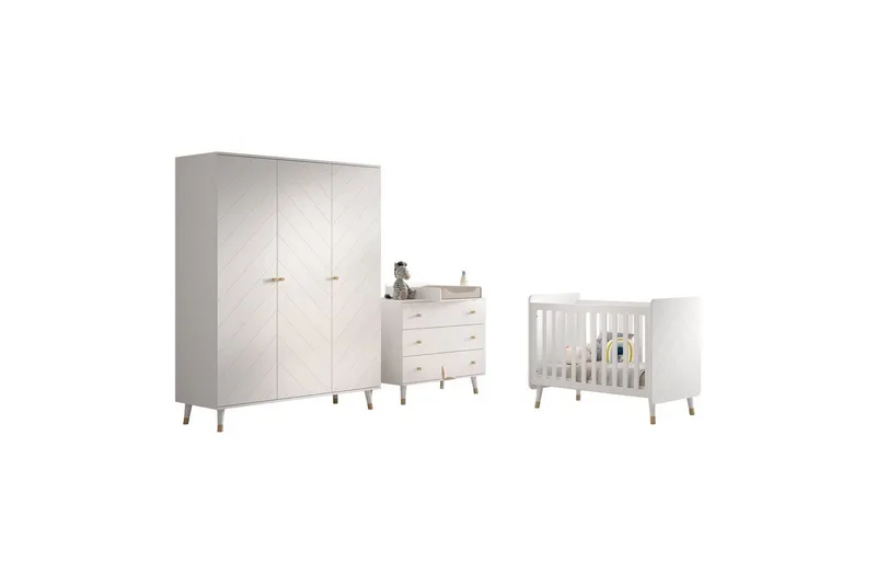 Billy Möbelset för Barnrum, Vit