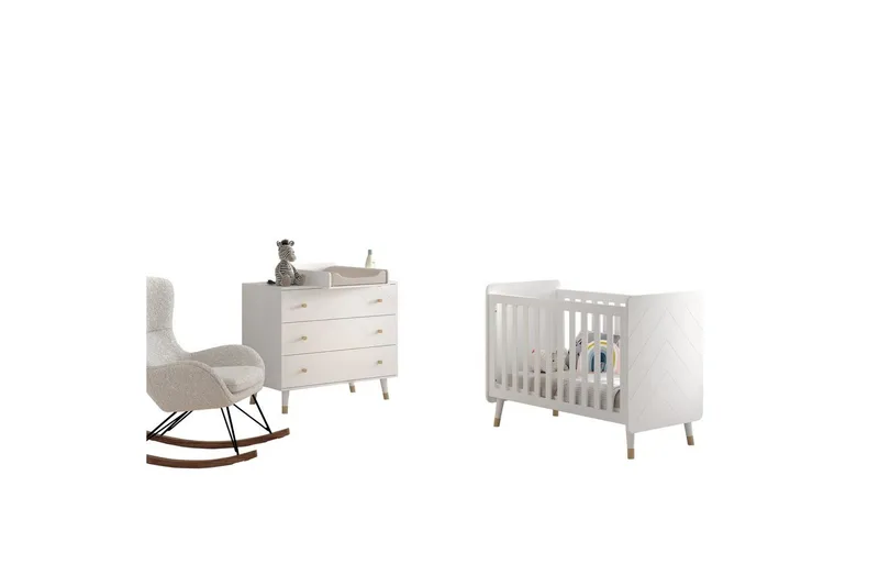 Billy Möbelset för Barnrum, Vit