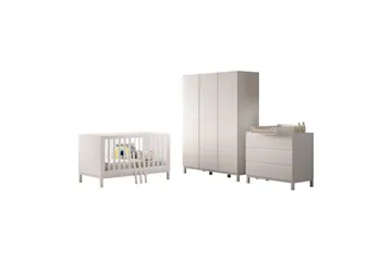 Eva Möbelset för Barnrum - Vit - Möbler - Barnmöbler - Barnmöbelset