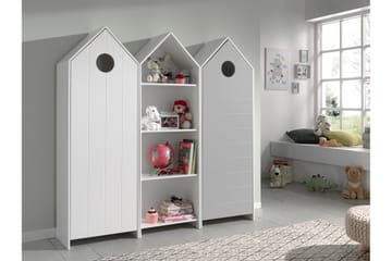 Bustorp Barnmöbelset - Vit/Grå - Möbler - Barnmöbler - Förvaring barnrum - Barngarderob