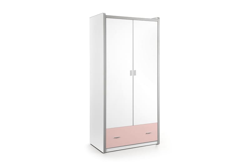 Garderob Bringberry 2 Dörrar - Ljusrosa - Garderober & garderobssystem - Barngarderob - Garderobsskåp