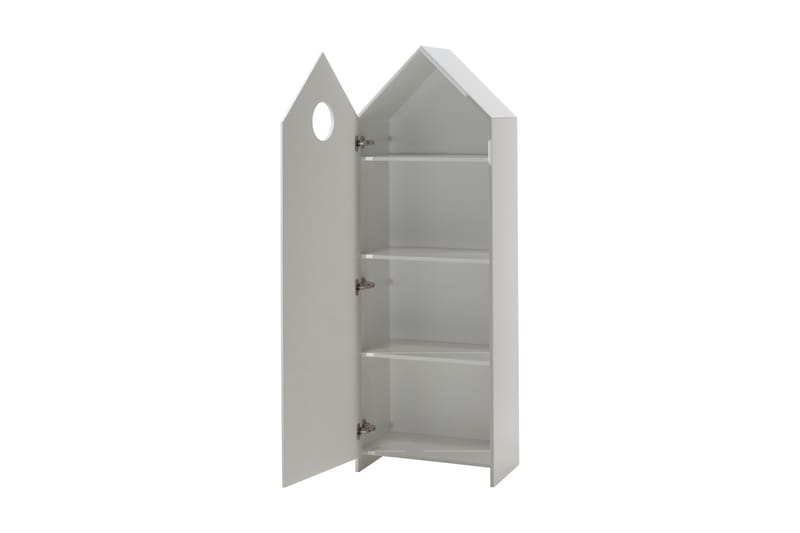 Garderob Rudeklint 58 cm - Vit - Möbler - Barnmöbler - Förvaring barnrum - Barngarderob