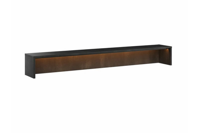 Barnhylla Rathmore 150 cm - Mörkgrå - Möbler - Barnmöbler - Förvaring barnrum - Hylla barnrum - Bokhylla barn & boklåda