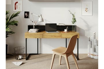 Barnhylla Rathmore 150 cm - Mörkgrå - Möbler - Barnmöbler - Förvaring barnrum - Hylla barnrum - Bokhylla barn & boklåda