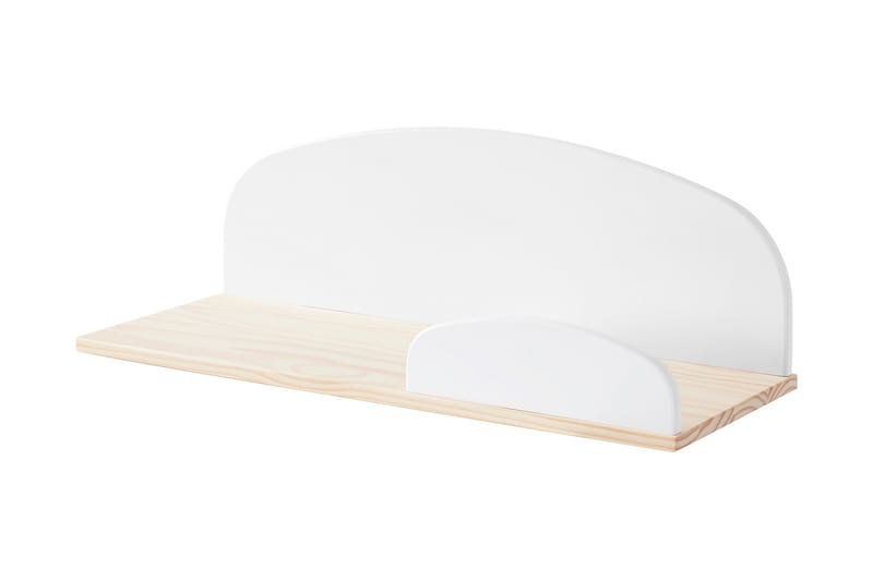 Vägghylla Frencha 65 cm - Vit - Möbler - Barnmöbler - Förvaring barnrum - Hylla barnrum - Vägghylla barnrum