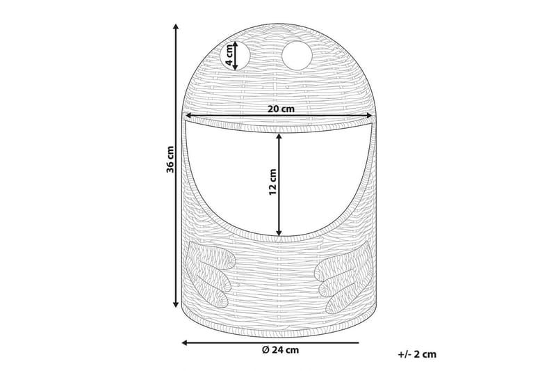 Korg Hormuz - Möbler - Barnmöbler - Förvaring barnrum - Leksaksförvaring - Förvaringspåse barn