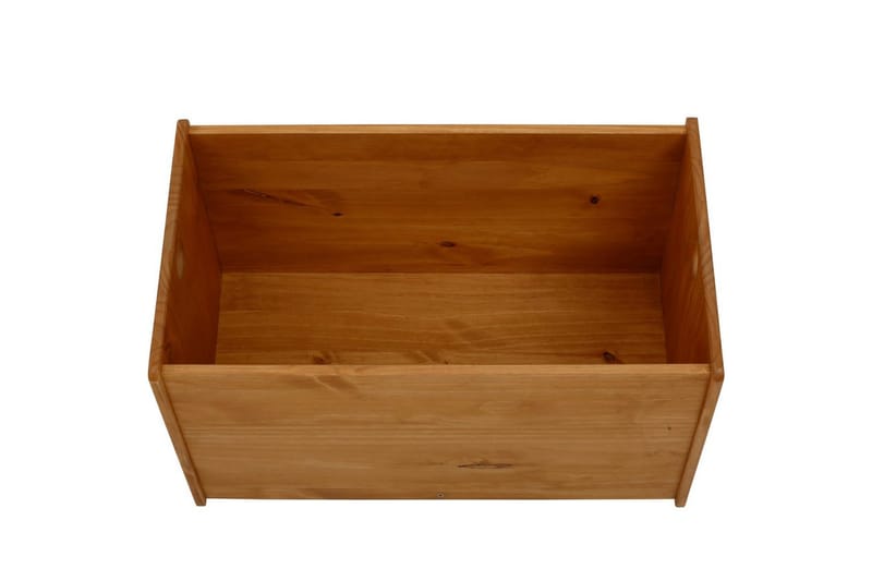 Leksakslåda/Skrin Alpi 68x39x43 cm, Grå - 68x39x43 cm, Grå - Möbler - Barnmöbler - Förvaring barnrum - Leksaksförvaring - Leksakslåda