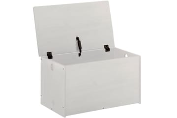 Leksakslåda/Skrin Alpi 70x40x40 cm, Vit - 70x40x40 cm, Vit - Möbler - Barnmöbler - Förvaring barnrum - Leksaksförvaring - Leksakslåda