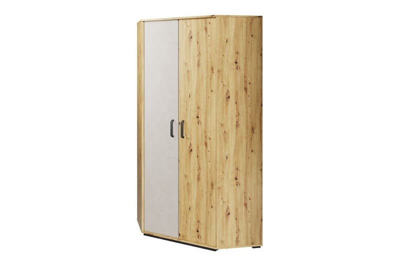 Barnskåp Rathmore 95x195 cm - Grå - Möbler - Barnmöbler - Förvaring barnrum - Skåp barnrum