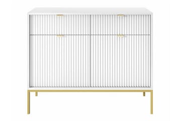 Skåp Klinkerville 104x83 cm - Vit - Möbler - Barnmöbler - Förvaring barnrum - Skåp barnrum