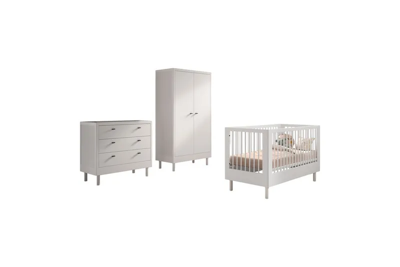 Forrest Möbelset för Barnrum - Vit - Möbler - Barnmöbler - Barnmöbelset