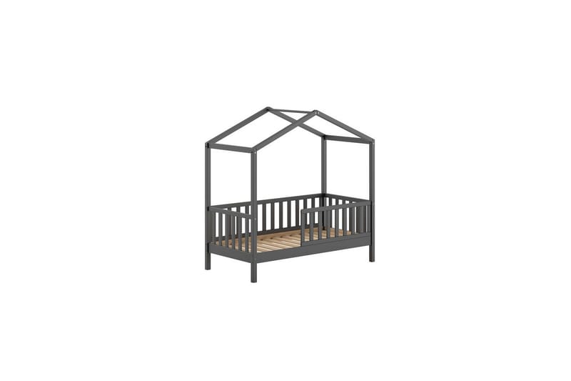 Hussäng för Småbarn Dallas 70x140 cm Antracit - Antracit - Möbler - Barnmöbler - Barnsäng & juniorsäng