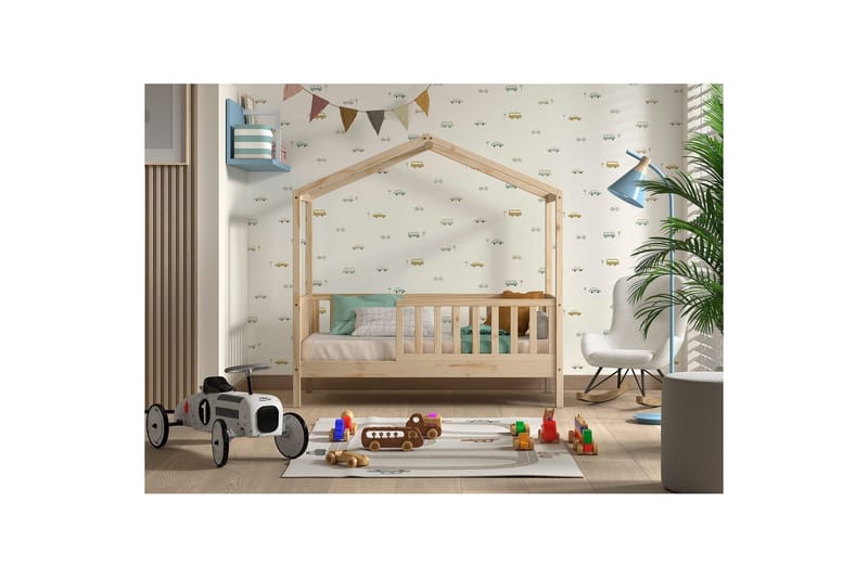 Hussäng för Småbarn Dallas 70x140 cm Naturlig - Naturlig - Möbler - Barnmöbler - Barnsäng & juniorsäng