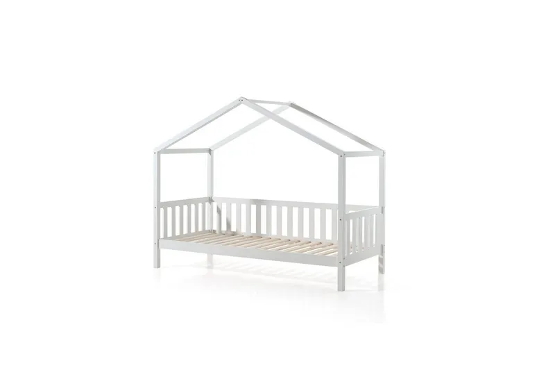 Hussäng med staket Dallas 90x200 cm Vit, Vit