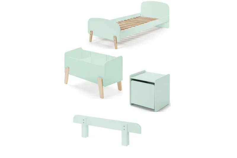 Kiddy Möbelset för Barnrum - Mint - Möbler - Barnmöbler - Barnmöbelset