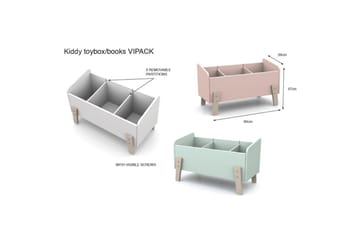 Kiddy Möbelset för Barnrum - Rosa - Möbler - Barnmöbler - Barnmöbelset