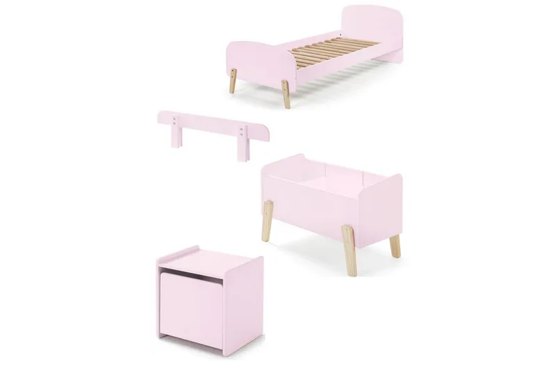 Kiddy M�öbelset för Barnrum, Rosa