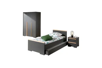 London Möbelset för Barnrum - Antracit - Möbler - Barnmöbler - Barnmöbelset