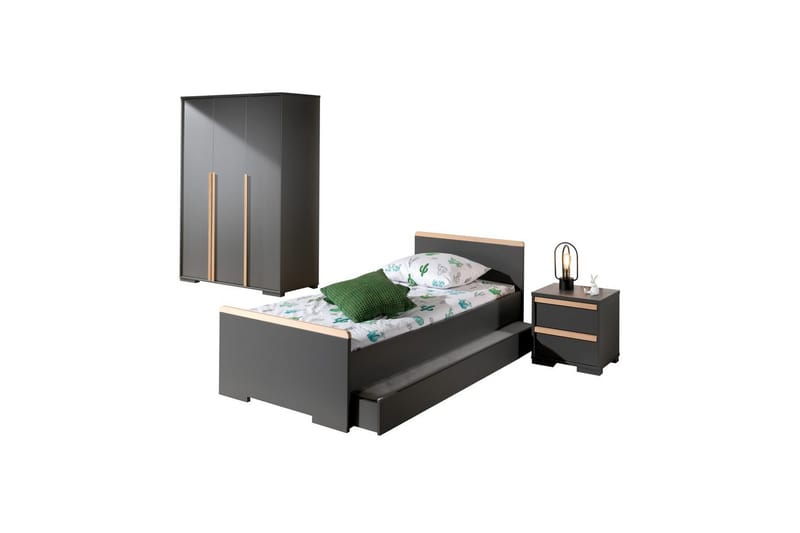 London Möbelset för Barnrum, Antracit