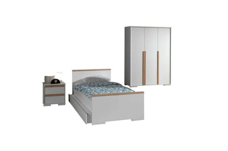 London Möbelset för Barnrum, Vit