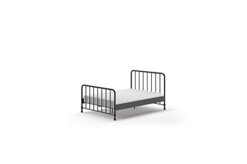 Säng Bronxx Svart, 140 x 200 cm - Svart, 140 x 200 cm - Möbler - Barnmöbler - Barnsäng & juniorsäng