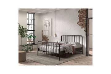 Säng Bronxx Svart, 160 x 200 cm - Svart, 160 x 200 cm - Möbler - Barnmöbler - Barnsäng & juniorsäng