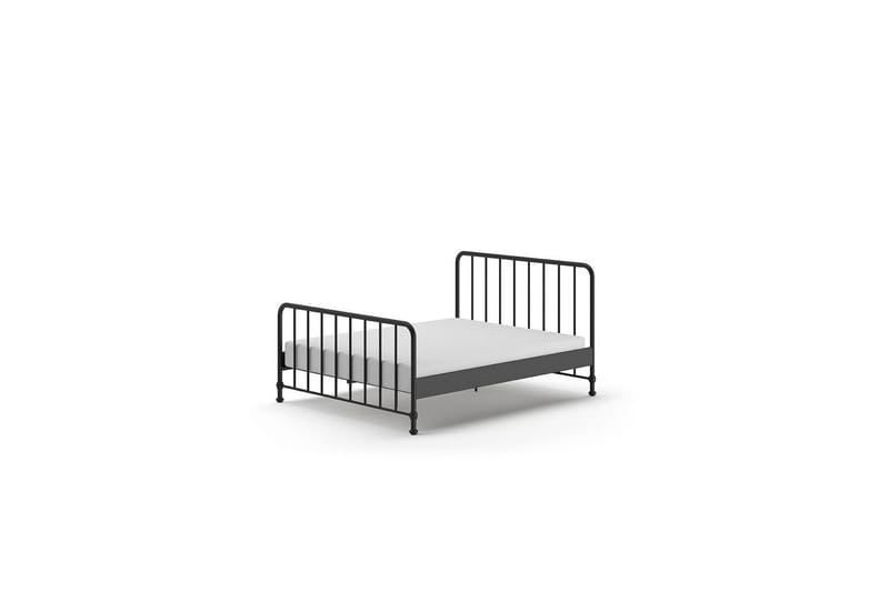 Säng Bronxx Svart, 160 x 200 cm - Svart, 160 x 200 cm - Möbler - Barnmöbler - Barnsäng & juniorsäng