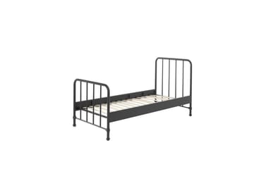 Säng Bronxx Svart, 90 x 200 cm - Svart, 90 x 200 cm - Möbler - Barnmöbler - Barnsäng & juniorsäng