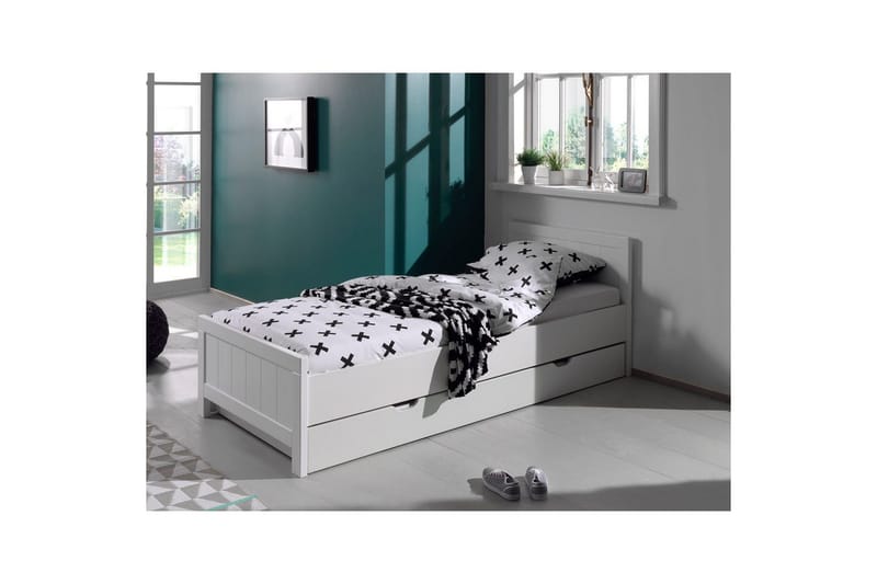 Säng med ribbotten låda Erik - Möbler - Barnmöbler - Barnsäng & juniorsäng