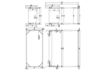 Säng med ribbotten textilset Amori Vit - Möbler - Barnmöbler - Barnsäng & juniorsäng