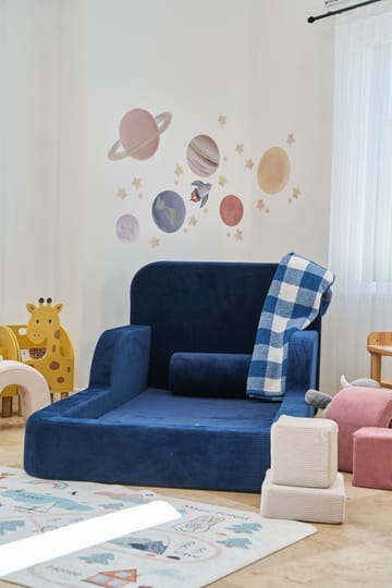 Selnor Barnsäng 90x90x210 cm - Marinblå - Möbler - Barnmöbler - Barnsäng & juniorsäng