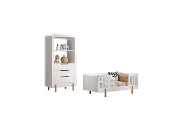 Smile Möbelset för Barnrum - Vit - Möbler - Barnmöbler - Barnmöbelset