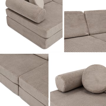 Tharosin 2-sits Barnsoffa - beige - Möbler - Barnmöbler - Barnsoffa