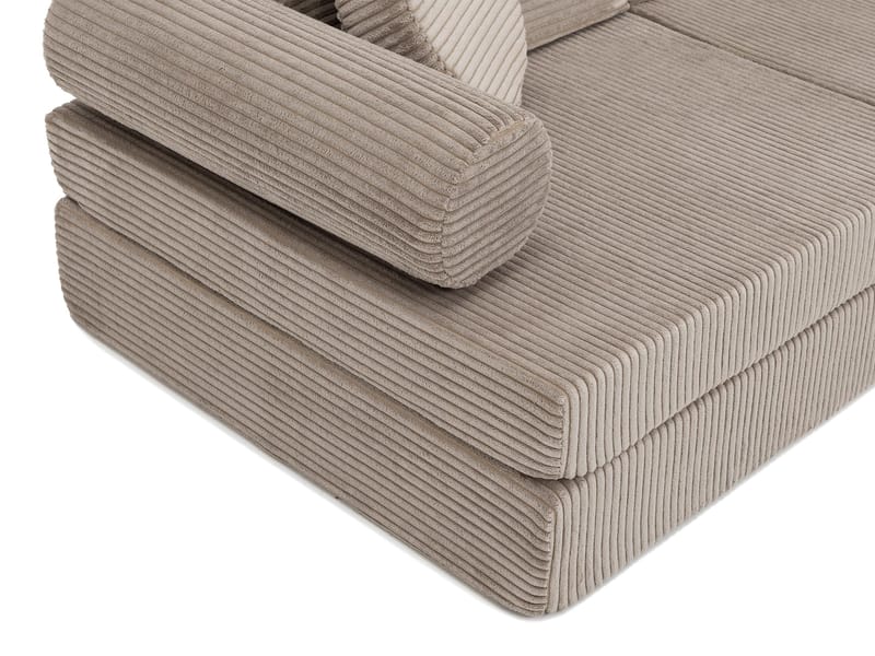 Tharosin 2-sits Barnsoffa - benvit - Möbler - Barnmöbler - Barnsoffa