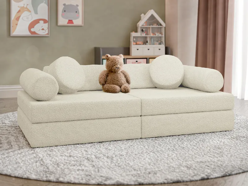 Tharosin 2-sits Barnsoffa - crèmebeige - Möbler - Barnmöbler - Barnsoffa