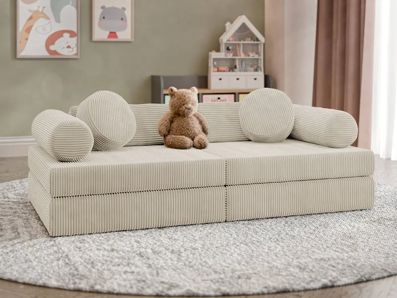 Tharosin Barnsoffa - Beige - Möbler - Barnmöbler - Barnsoffa
