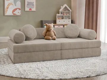 Tharosin Barnsoffa - Brun - Möbler - Barnmöbler - Barnsoffa