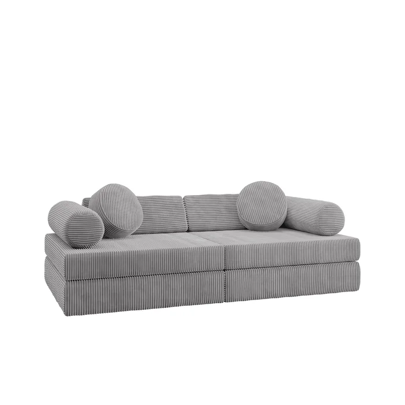 Tharosin Barnsoffa - Grå - Möbler - Barnmöbler - Barnsoffa