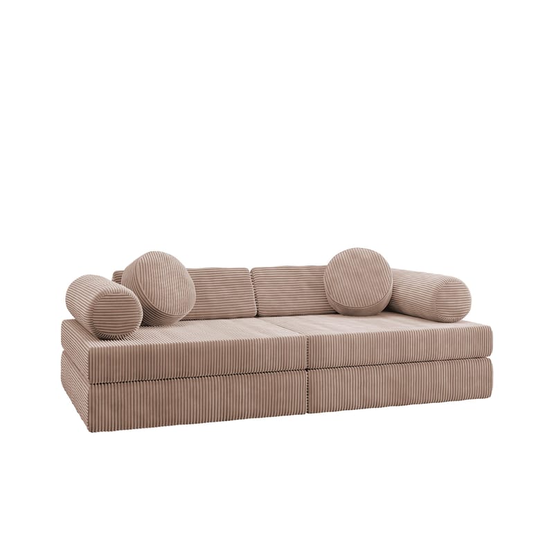 Tharosin Barnsoffa - Rosa - Möbler - Barnmöbler - Barnsoffa